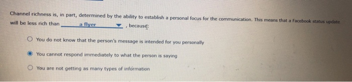 Channel richness is, in part, determined by the