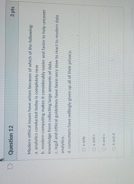 Question 2 1 pts All consumers go through the