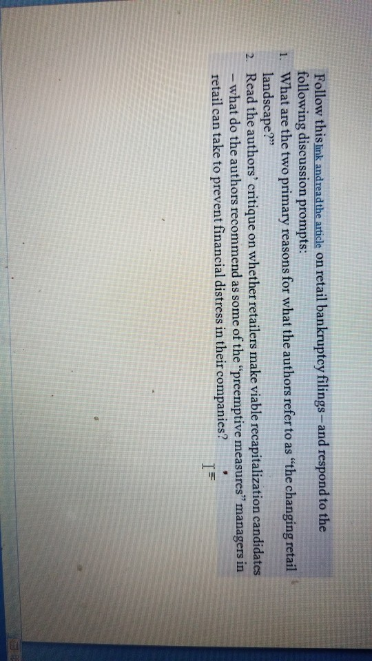 Follow this link and read the article on retail