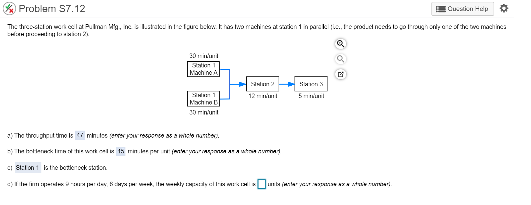 % Problem S7.12 3 Question Help The three-station