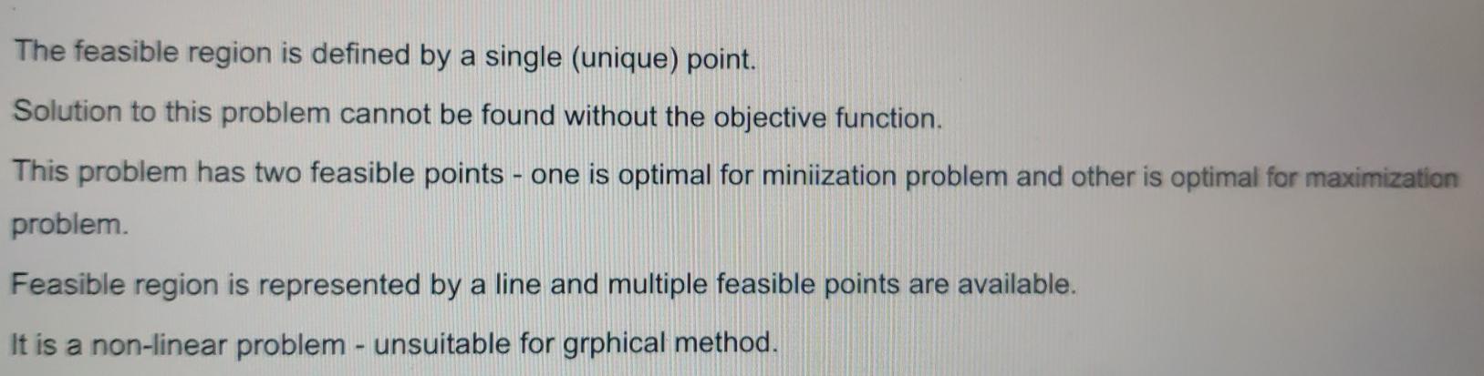 options Consider the following set of