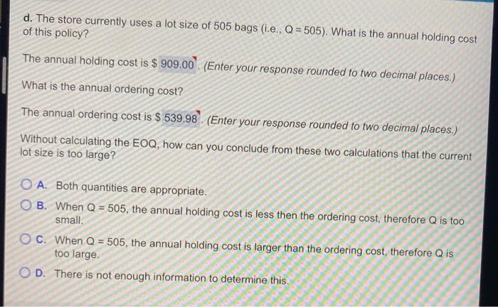 Sam's Cat Hotel operates Please answer all