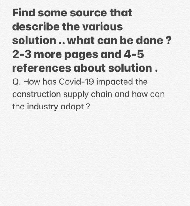 Find some source that describe the various