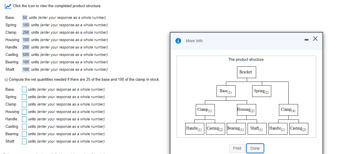 Click the icon to view the completed product