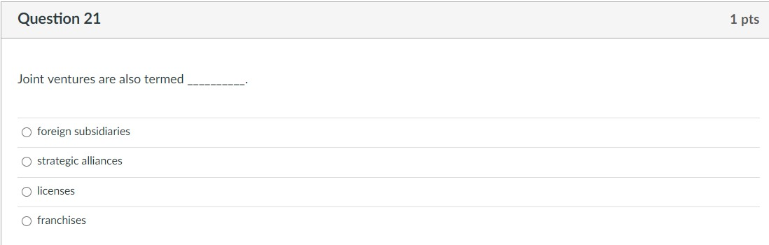 please confirm the correct answer Question 20 1