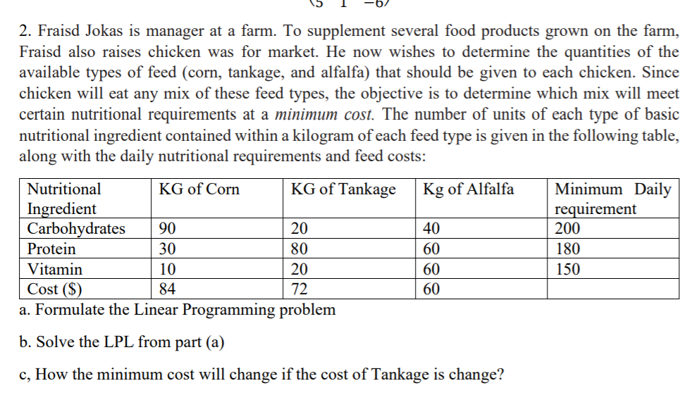 Do the part C please, show your work Use