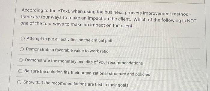 2526 According to the eText, when using the