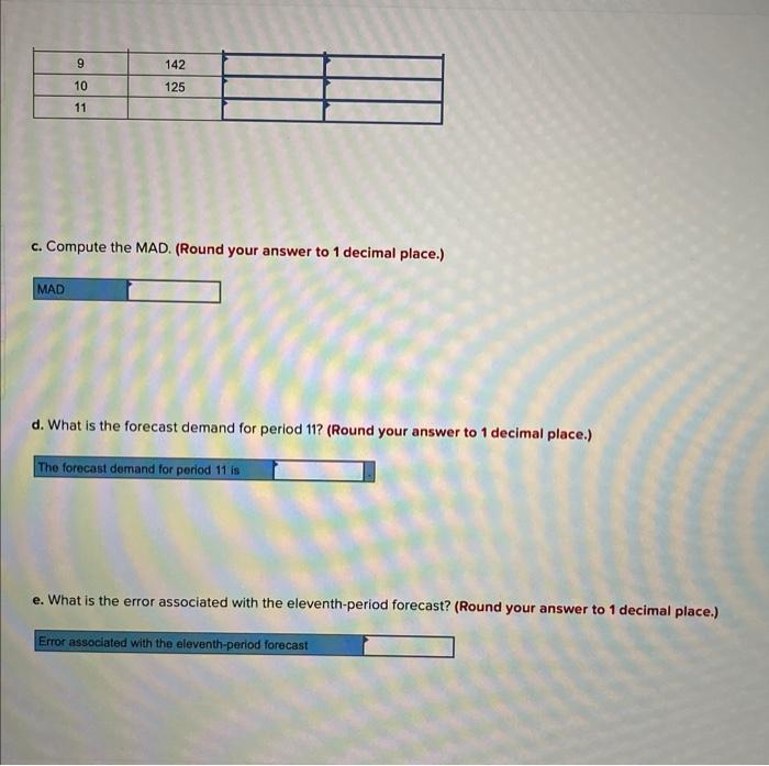 Using simple moving averages and the following