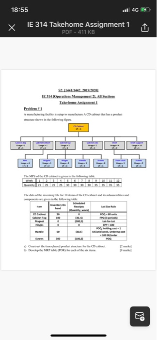 please be quik 18:55 ... 4G ED x_IE 314 Takehome