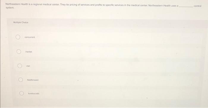 Northeastern Heath is a regional medical center.