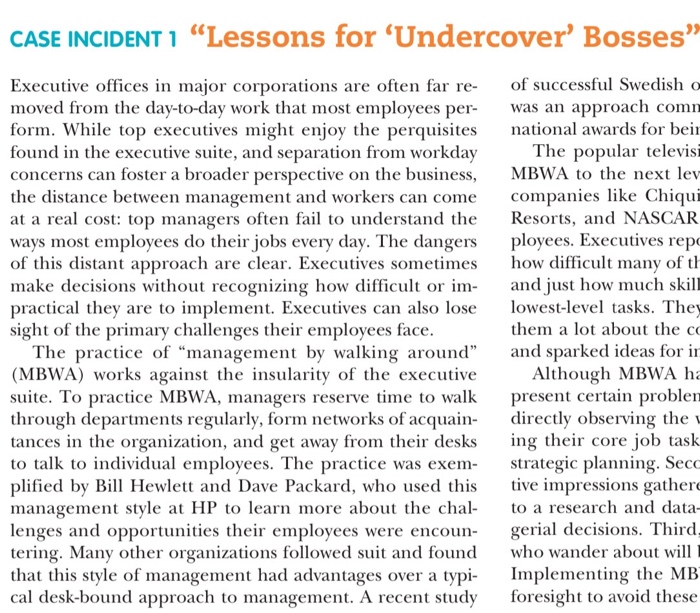 Read the given caee study and summarises it and