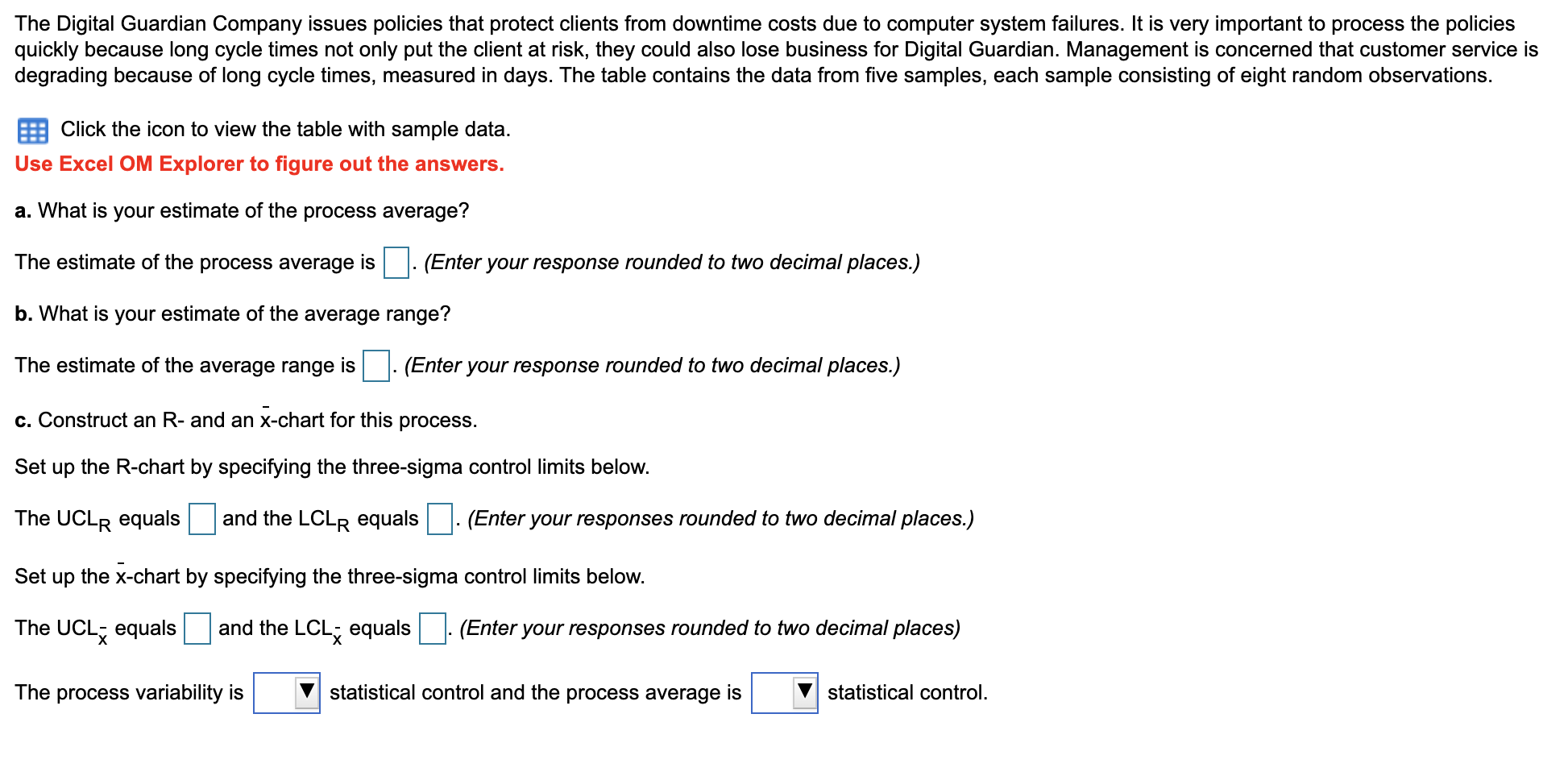 Sample 1 3 7 8 N 1 20 9 4 8 6 2 7 8 Observation
