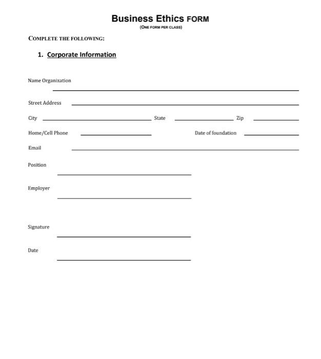 fill me this document take example for one