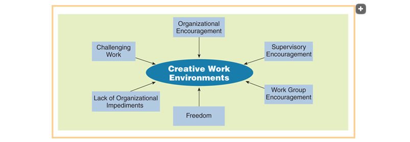 Using the creative work environment model in