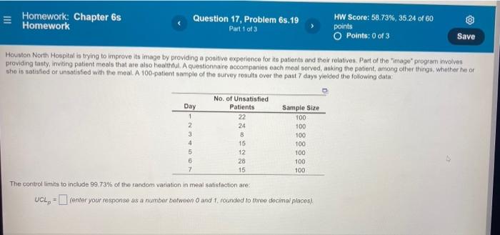 please find ucl and lcl or p chart Homework: