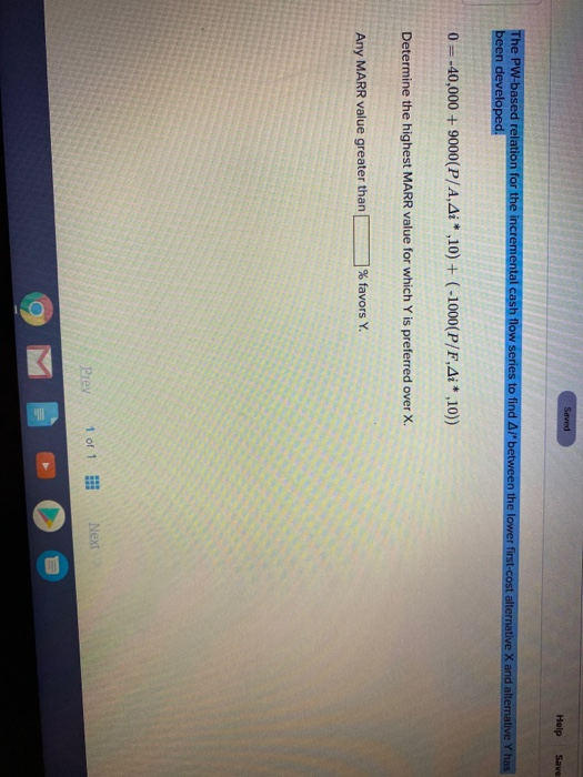 Saved Help Save The PW-based relation for the