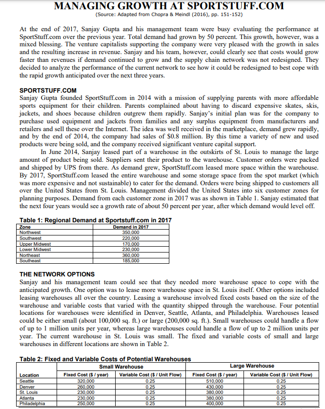 **CASE QUESTION** (Please answer the following