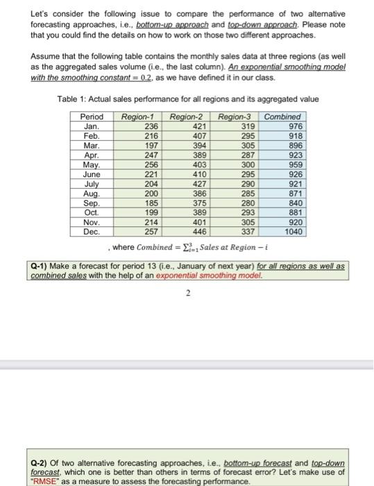 Let's consider the following issue to compare the