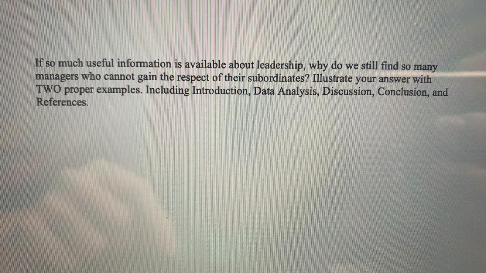 If so much useful information is available about