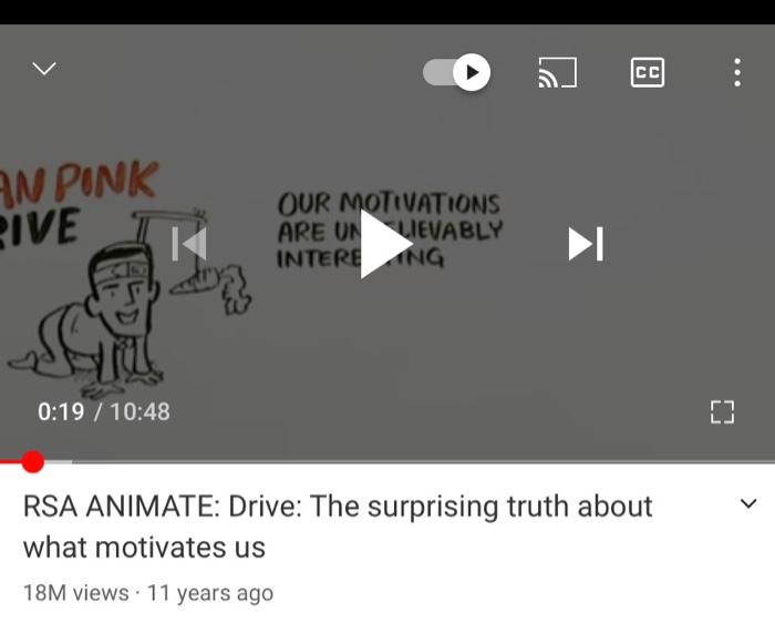 please watch the video and answer the question.