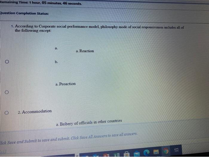 Remaining Time: 1 hour. OS minutes. 46 seconds.