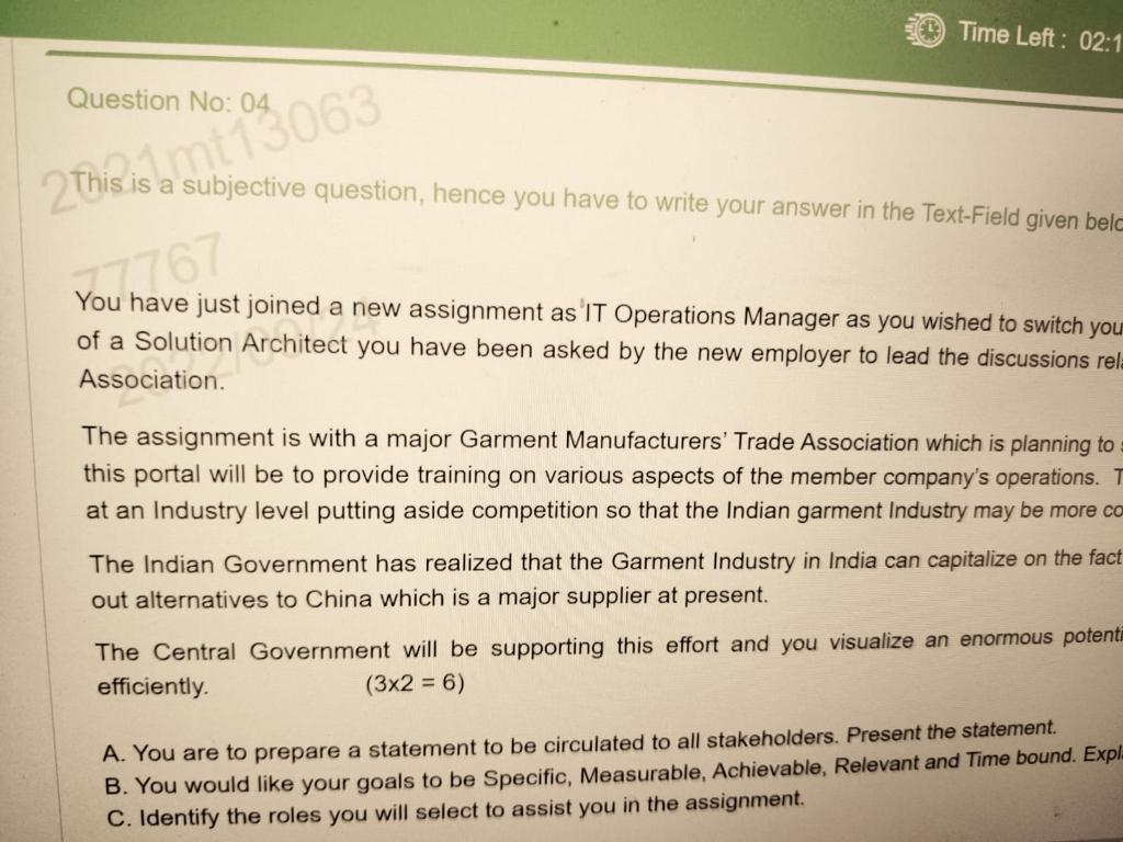 This is a subjective question, hence you have to