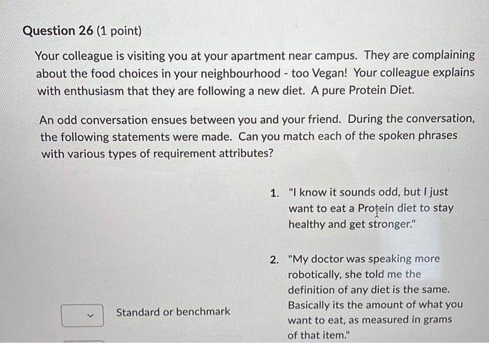 Your colleague is visiting you at your apartment