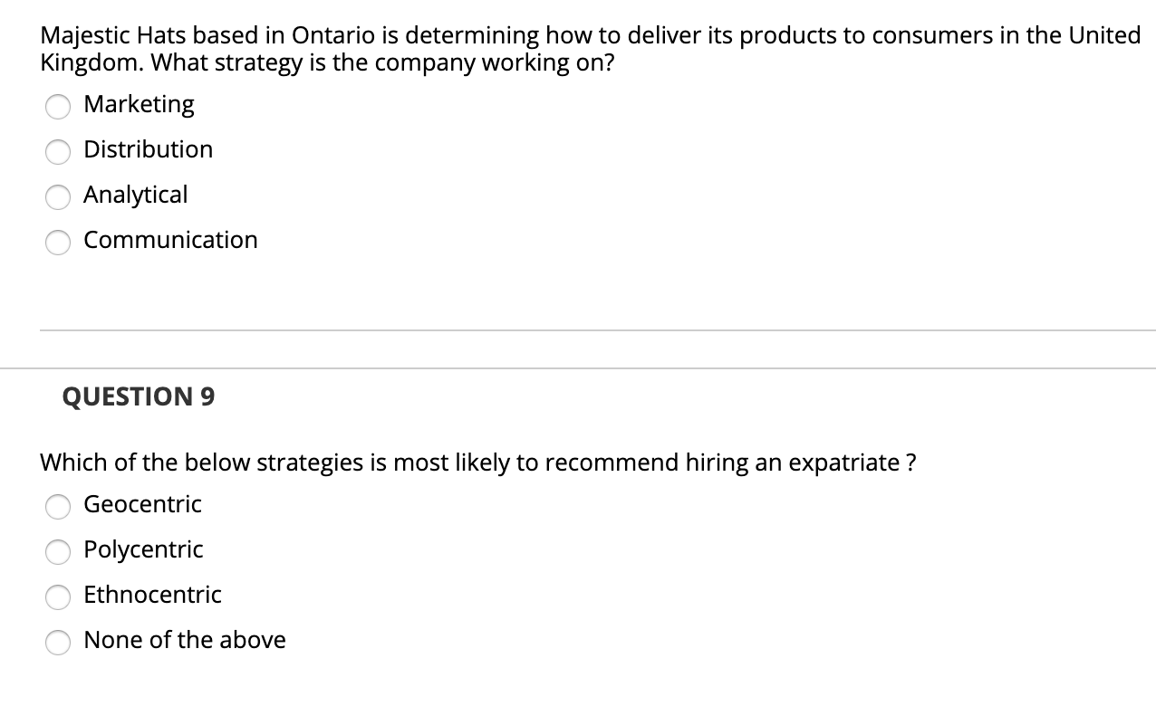 Majestic Hats based in Ontario is determining how