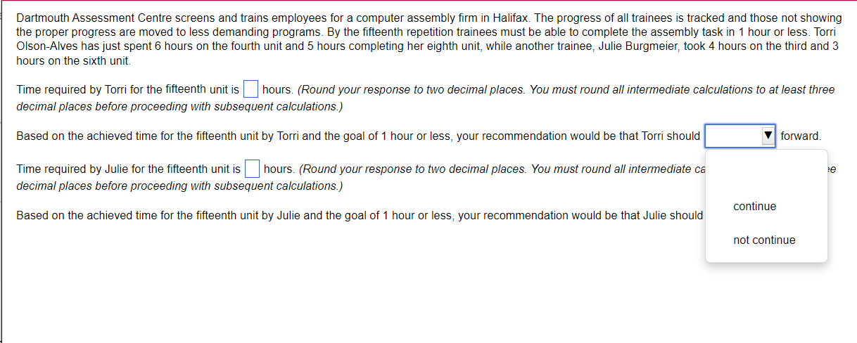 Dartmouth Assessment Centre screens and trains