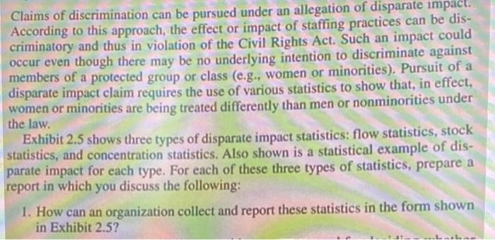 Claims of discrimination can be pursued under an