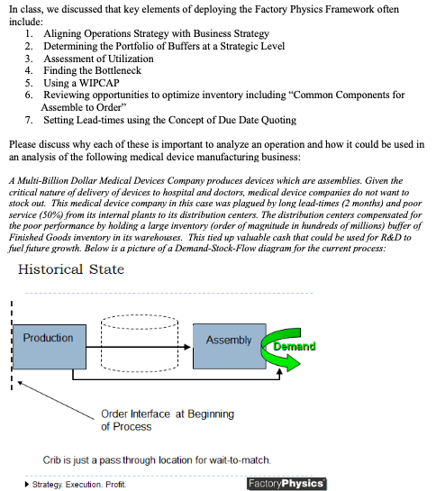 In class, we discussed that key elements of