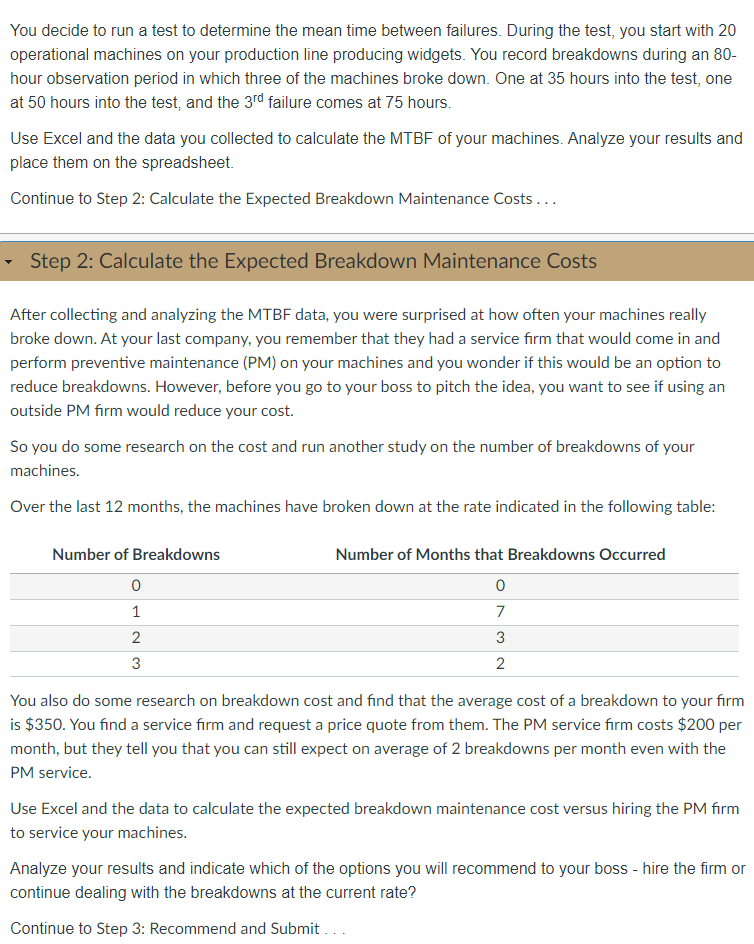Please solve using Excel and displaying formulas