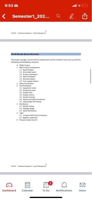 i need a CLEAR and READABLE MS Project File that