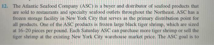 Find the decision variable Find the objective
