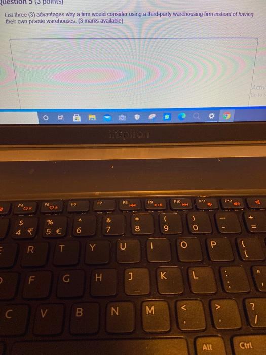 List three (3) advantages why a firm would