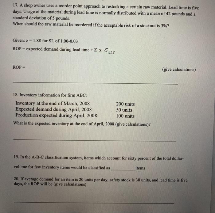 please answer asap! will give thumbs up 17. A