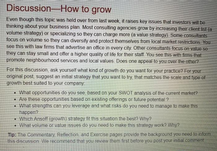 Discussion How to grow Even though this topic was