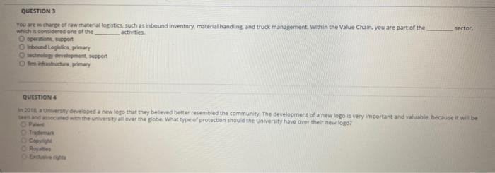 You are in charge of raw material logistics, such