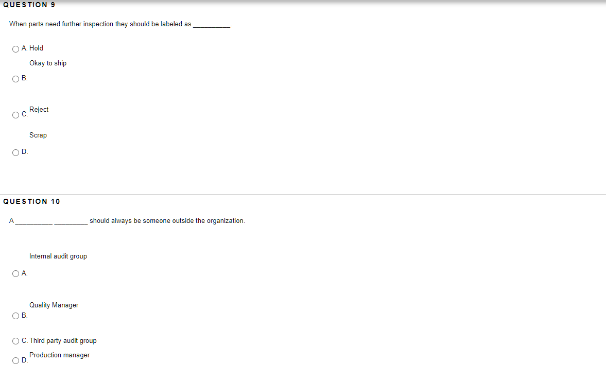 QUESTION 1 Reaching a means that although the