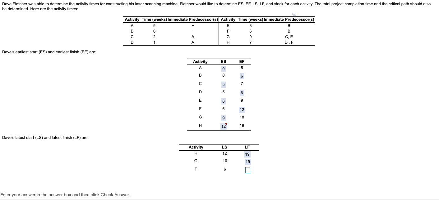 Need to answer the bottom half Dave's latest