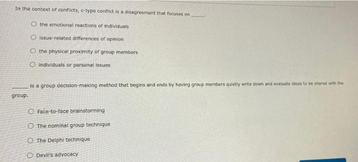 complete all parts Using Groups to improve