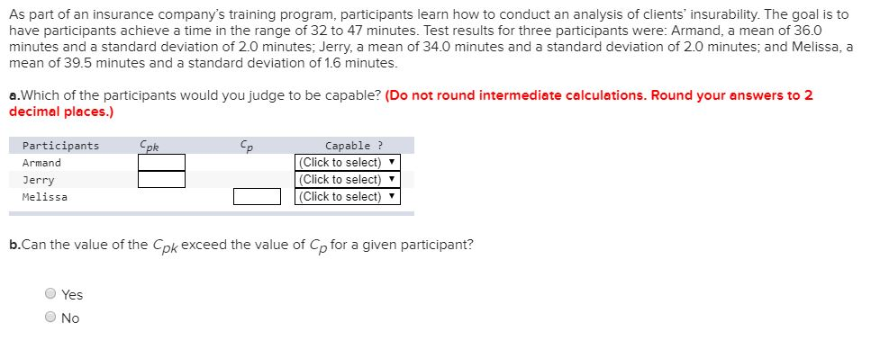 As part of an insurance company's training