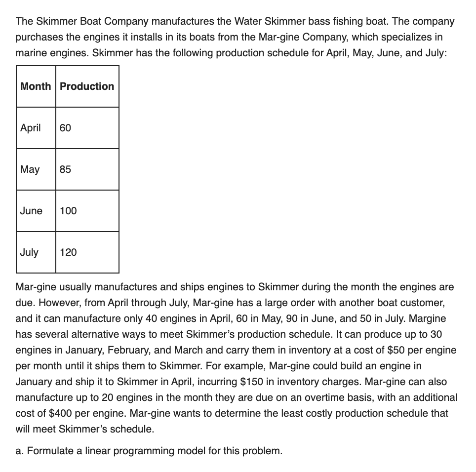 The Skimmer Boat Company manufactures the Water