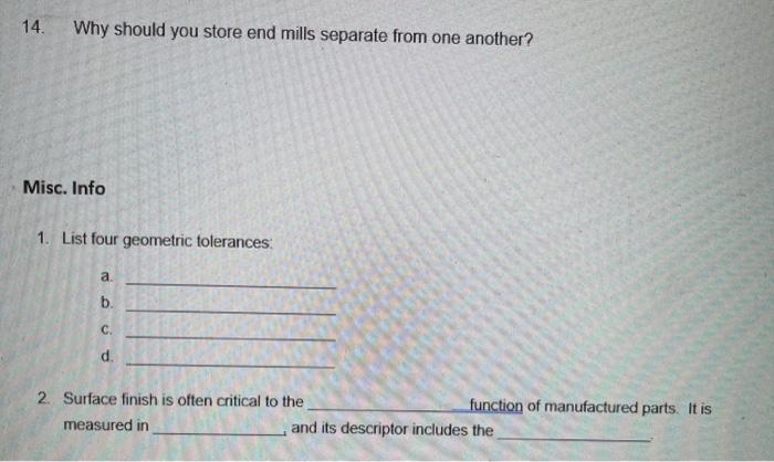 this is a milling question. thanks for the help.