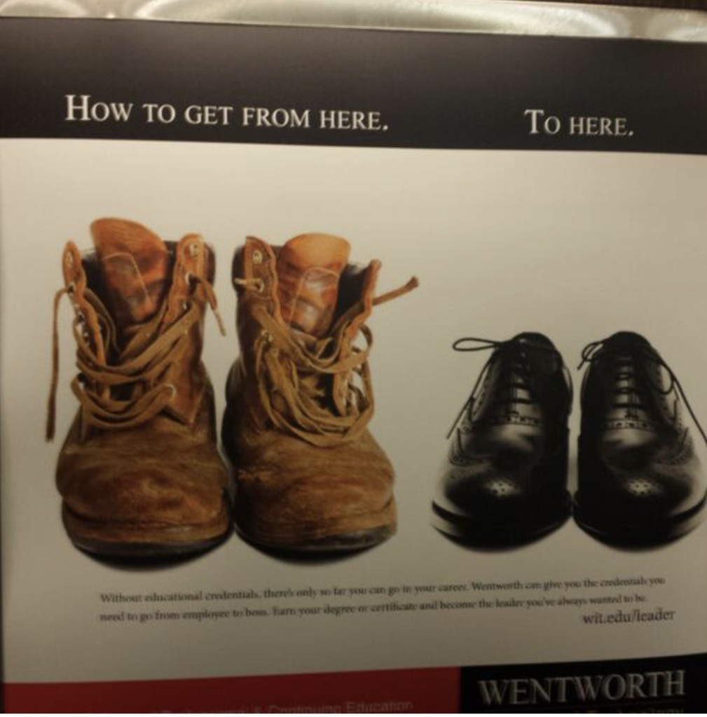 Please explain why the following advertisement