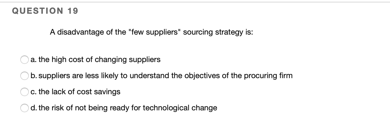 QUESTION 18 is developing the ability to produce