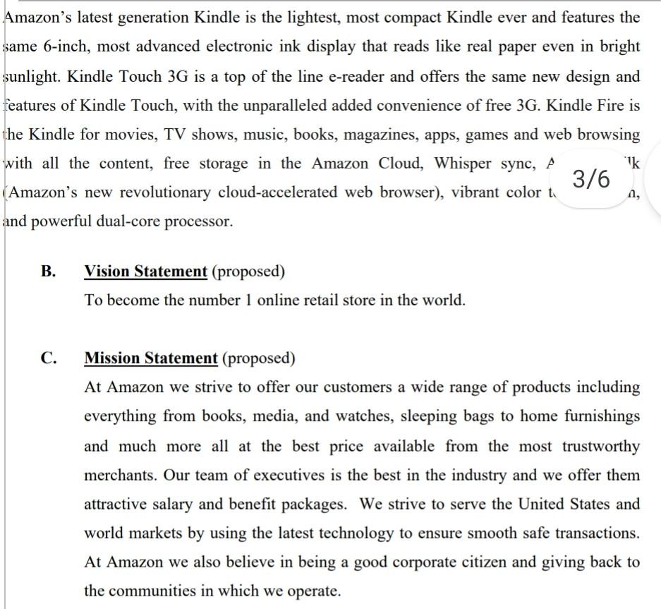 . Required Question: Amazon Forest David A. Case