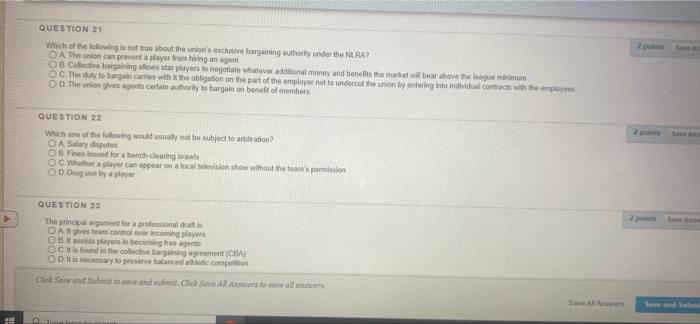 2 QUESTION 21 Which of the following is not about