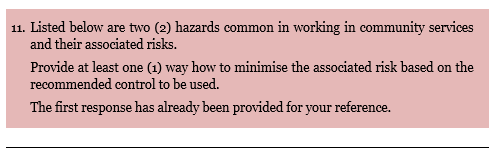 9. Hazard identification is an important process