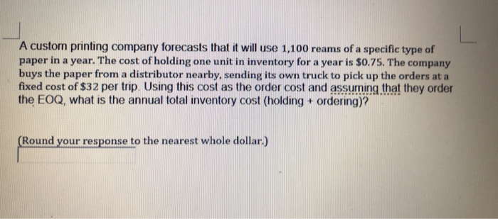 help please, thank you! A custom printing company